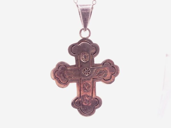 Taxco Sterling Cross Necklace