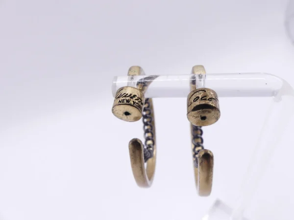 Kenneth Cole New York Hoop Earrings - Image 3