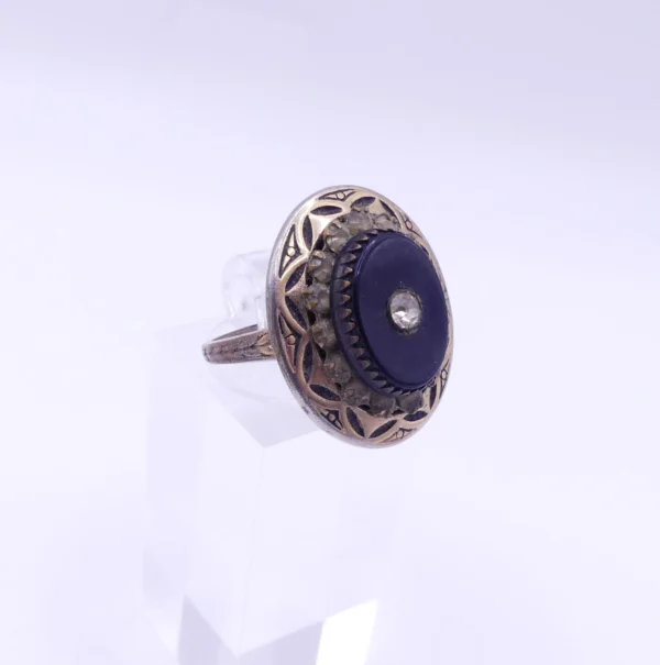 Glass CZ Ring