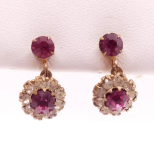 Cut Crystal Earrings