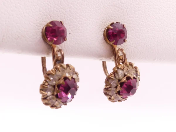 Cut Crystal Earrings - Image 2