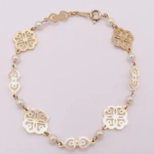 Avon Faux Pearl Bracelet