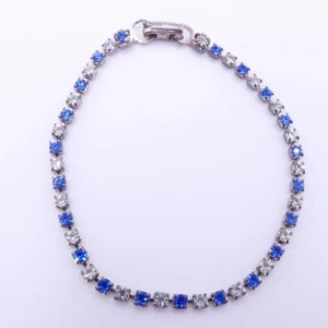 Dual Tone CZ Bracelet