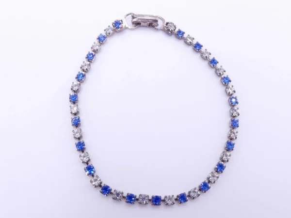 Dual Tone CZ Bracelet
