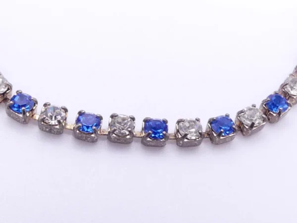 Dual Tone CZ Bracelet - Image 2