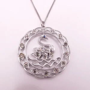 Swarovski Swan Crystal Necklace
