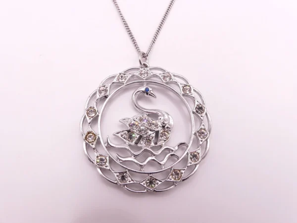 Swarovski Swan Crystal Necklace