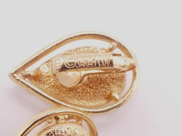 Sarah Coventry Clip On Earrings - Image 3