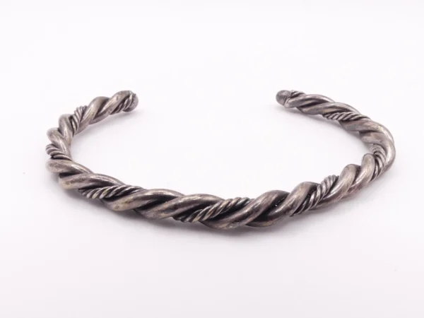 Sterling Twist Cuff