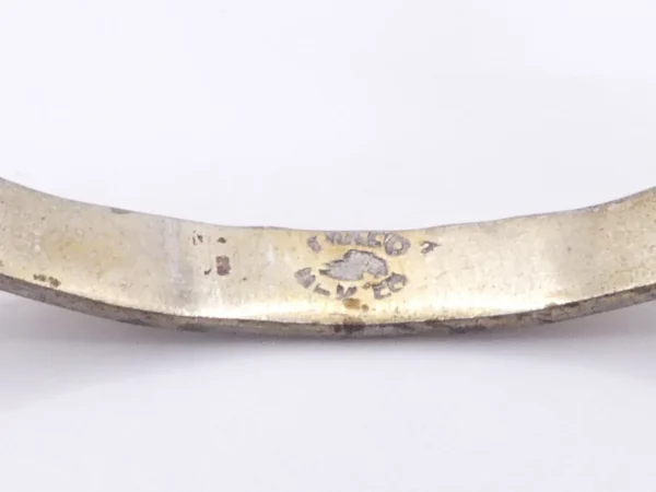Taxco Signed Sterling Bangel - Image 2