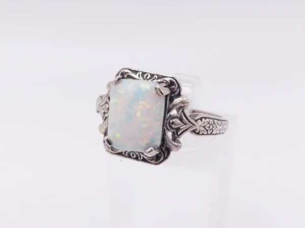 Opal Sterling Ring - Image 2