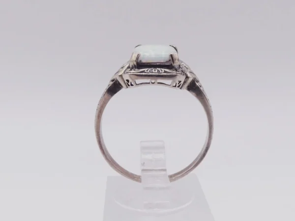 Opal Sterling Ring - Image 3