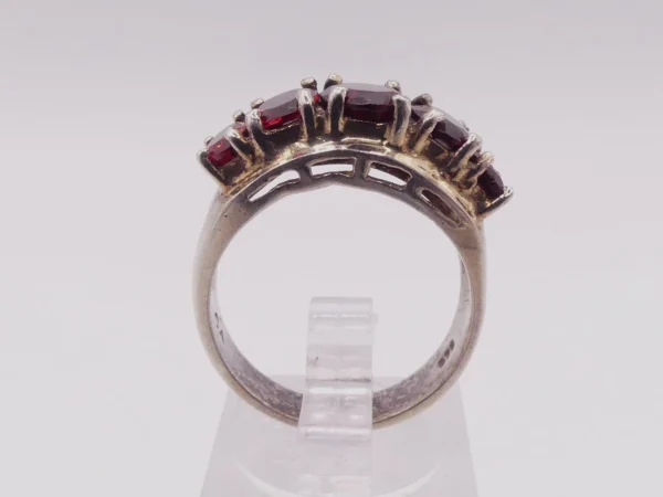 Sterling Garnet Ring - Image 2