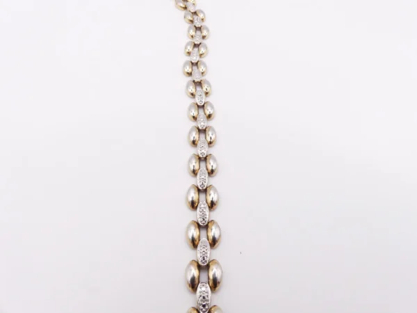 Dual Tone Sterling Bracelet - Image 2