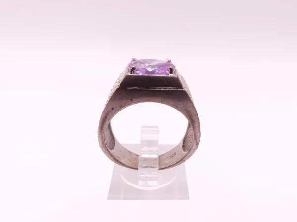 Amethyst Sterling Ring - Image 2